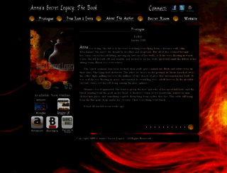 annassecretlegacynovel.com screenshot
