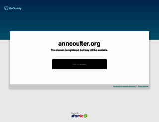 anncoulter.org screenshot