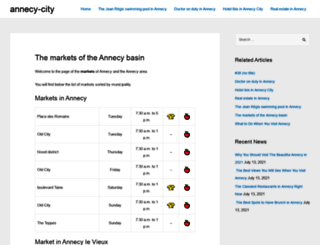 annecy-city.com screenshot