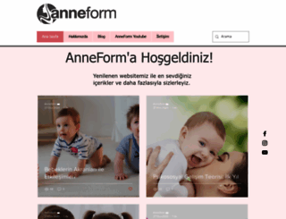 anneform.com screenshot