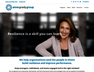 annegradygroup.com screenshot