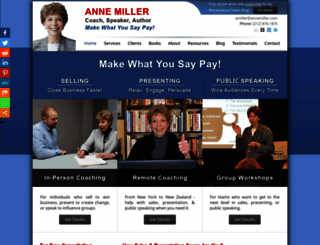 annemiller.com screenshot