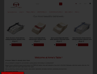 annes-table.com screenshot