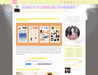 annescribblesanddoodles.blogspot.com screenshot