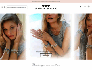 anniehaakdesigns.co.uk screenshot