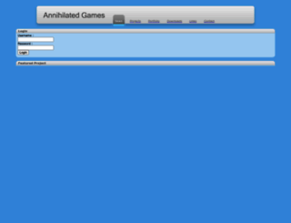 annihilatedgames.com screenshot