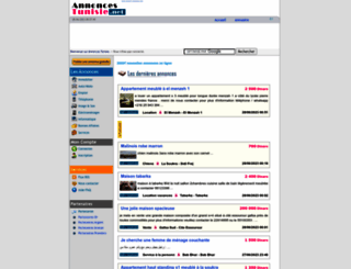 annonces-tunisie.net screenshot