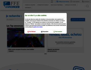 annonces.ffe.com screenshot