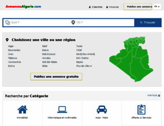 annoncesalgerie.com screenshot
