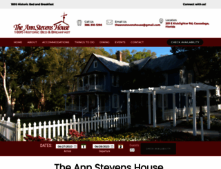 annstevenshouse.com screenshot
