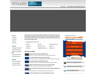 annuaire-airvol.com screenshot