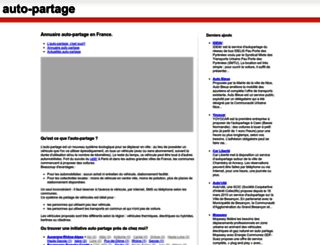 annuaire-auto-partage.fr screenshot