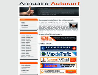 annuaire-autosurf.com screenshot