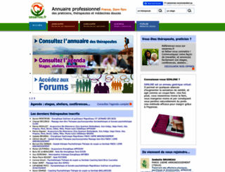 annuaire-bien-etre.info screenshot