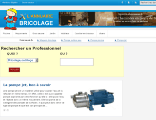 annuaire-bricolage.fr screenshot