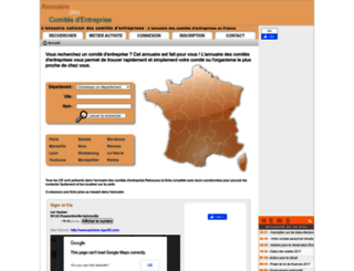 annuaire-comite-entreprise.com screenshot