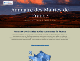 annuaire-des-mairies.com screenshot