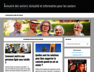 annuaire-des-seniors.com screenshot