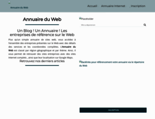 annuaire-du-web.net screenshot