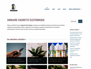annuaire-ecigarette.com screenshot