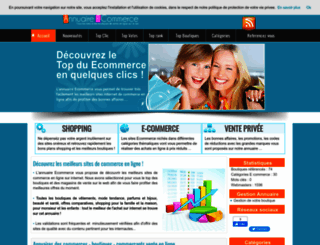 annuaire-ecommerce.com screenshot