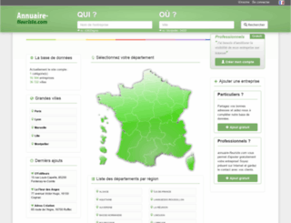 annuaire-fleuriste.com screenshot