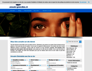 annuaire-generaliste.ch screenshot