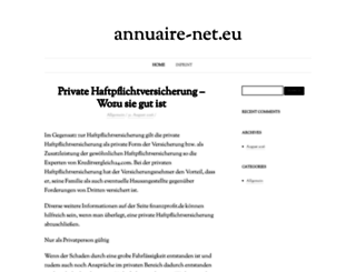 annuaire-net.eu screenshot