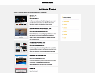annuaire-promo.com screenshot