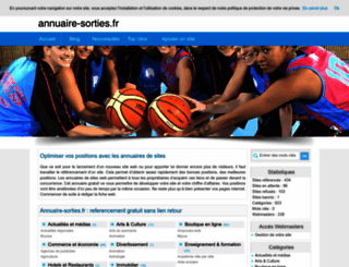annuaire-sorties.fr screenshot