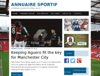 annuaire-sportif.net screenshot