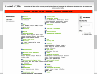 annuaire-utile.net screenshot