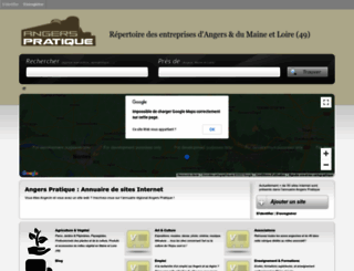 annuaire.angers-pratique.fr screenshot