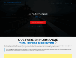 annuaire.la-normandie.info screenshot