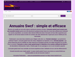 annuaire.swcf.fr screenshot