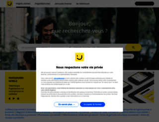 annuairemail.pagesjaunes.fr screenshot