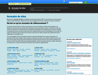 annuairesites.com screenshot