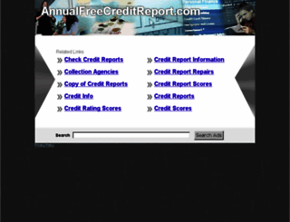 annualfreecreditreport.com screenshot