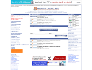 annuncidilavoro.info screenshot