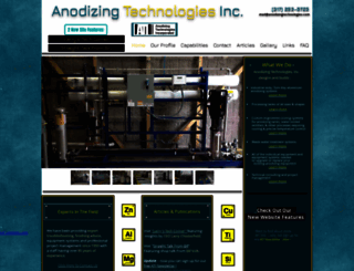 anodizingtechnologies.com screenshot