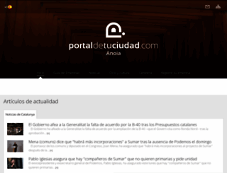 anoia.portaldetuciudad.com screenshot