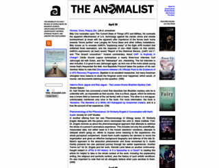 anomalist.com screenshot