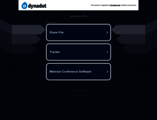 anomos.info screenshot