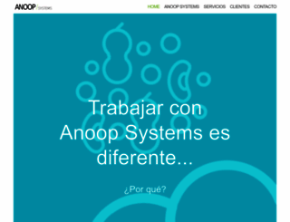 anoopsystems.com screenshot