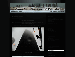 anotherthousandwords.wordpress.com screenshot