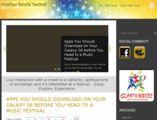 anotherworldfestival.co.uk screenshot