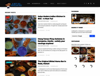 anotsopopularkid.com screenshot