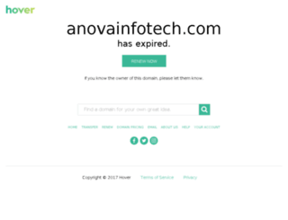 anovainfotech.com screenshot