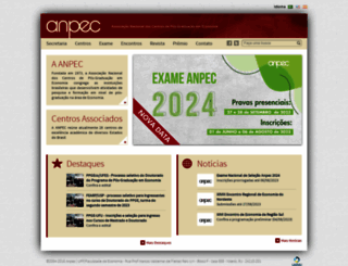 anpec.org.br screenshot