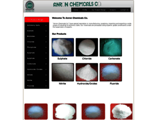 anronchemical.com screenshot